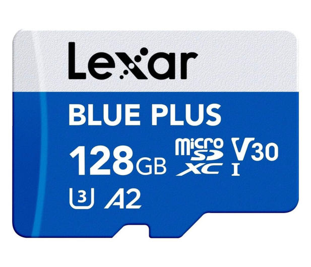 Lexar 128GB microSDXC Blue Plus UHS-I A2 V30 - 1539416 - zdjęcie 2